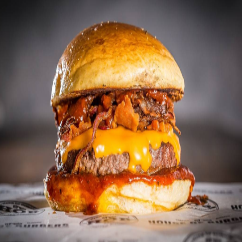 BURGUER CHEDDAR CRISPY BACON