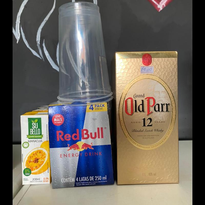 COMBO OLD PAR 12 ANOS RED BULL