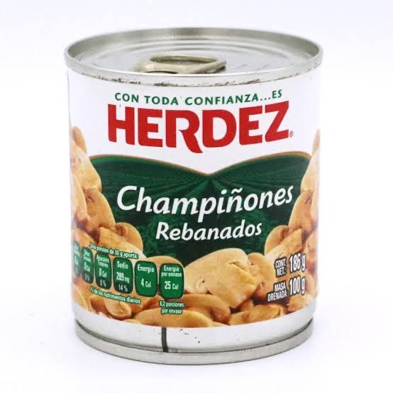 Champiñones Rebanados Herdez 185g