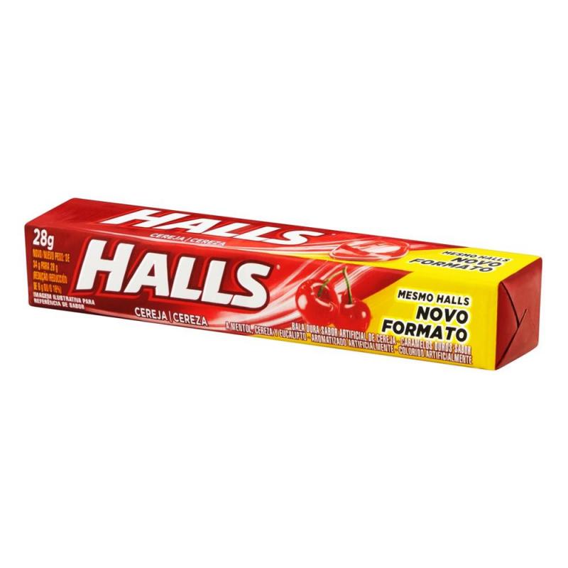 Halls Cereja 28g