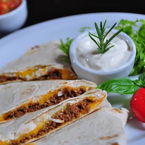 Quesadilla de Hamburguer