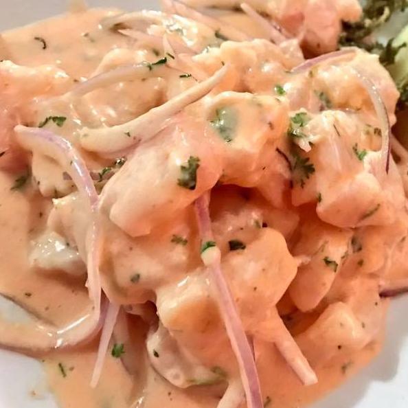 Cebiche en Crema de Rocoto