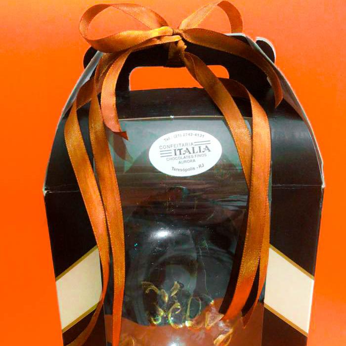 Ovo de Páscoa Chocolate ao Leite Decorado na Caixa 330g (unidade)