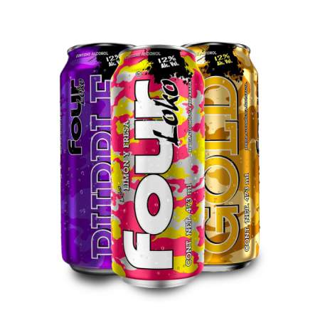 3 Four Loko 473 ml (sabores surtidos)