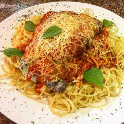 Frango a parmegiana