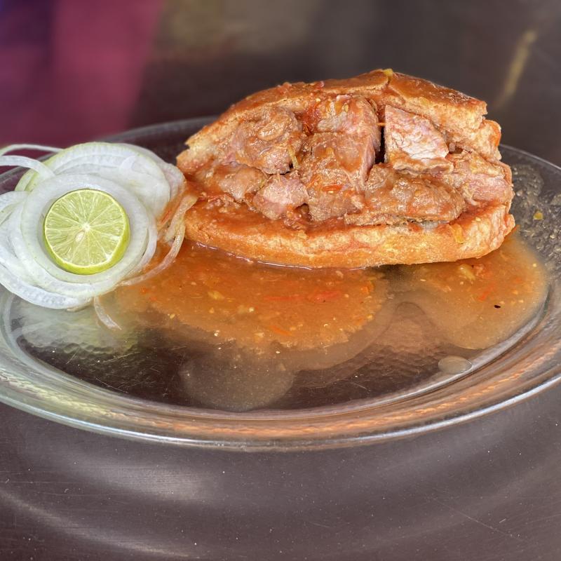 Torta grande de carne