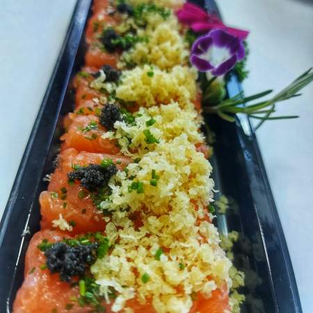 Baterá De Salmão 8 Peças