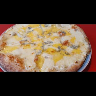 2 Pizzas 4 Quesos BLANCA