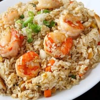 Arroz pollo camaron personal