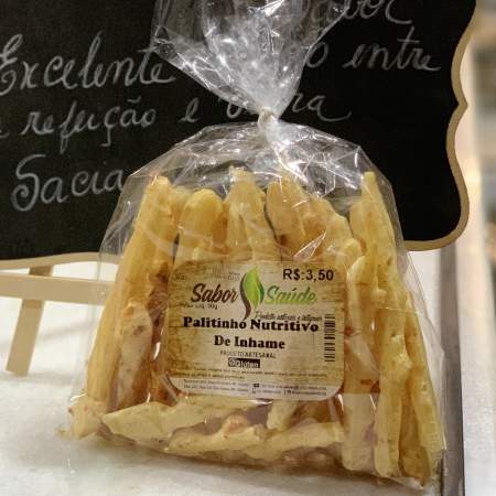 Palitinho Nutritivo de Inhame