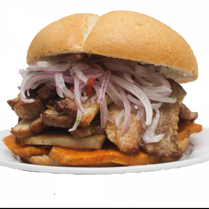 Sandwich de Chicharrón
