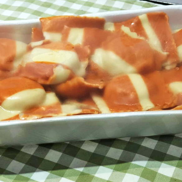 Ravioli de Queijo Brie e Damasco 500g