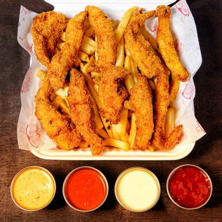 PAPAS CON POLLO GRANDE