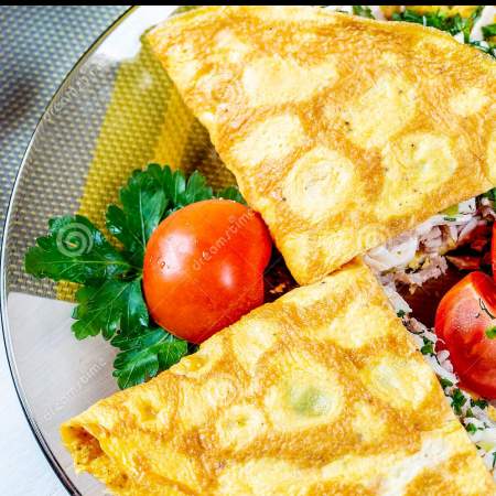 Tortilla de Carne o Pollo