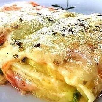 Lasanha de Abobrinha Italiana