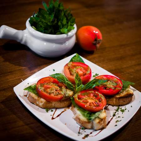 CROSTINI AL GRATIN