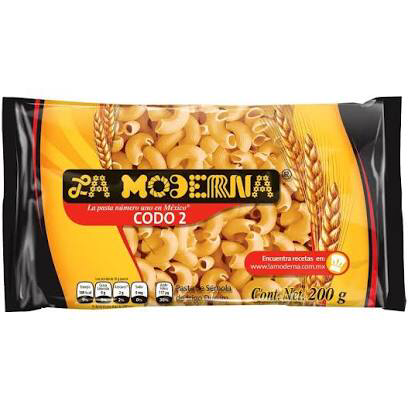 Pasta Codo 2 La Moderna 200g