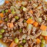 TOSTADA DE PICADILLO