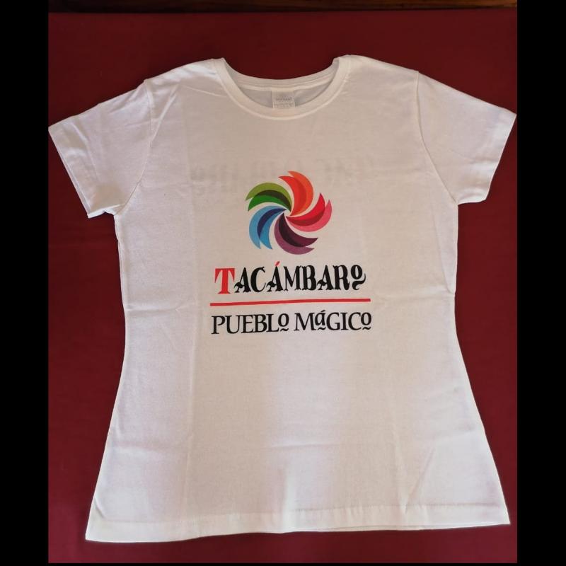 Playera blanca pueblo mágico