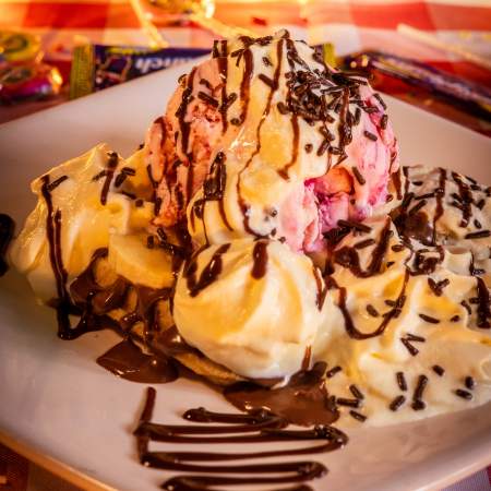 Waffle de nutella