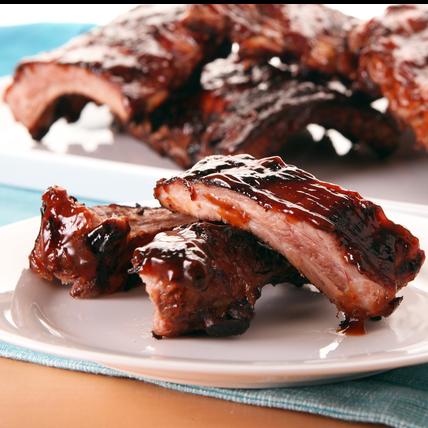 Costillas de cerdo BBQ