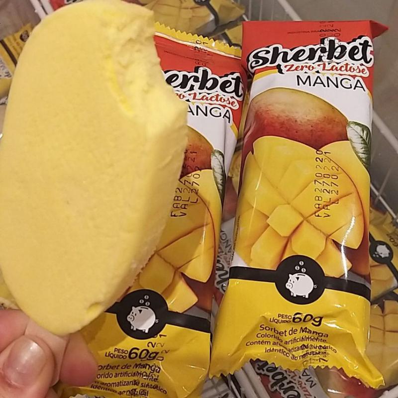 Sorbet Zero Lactose de Manga