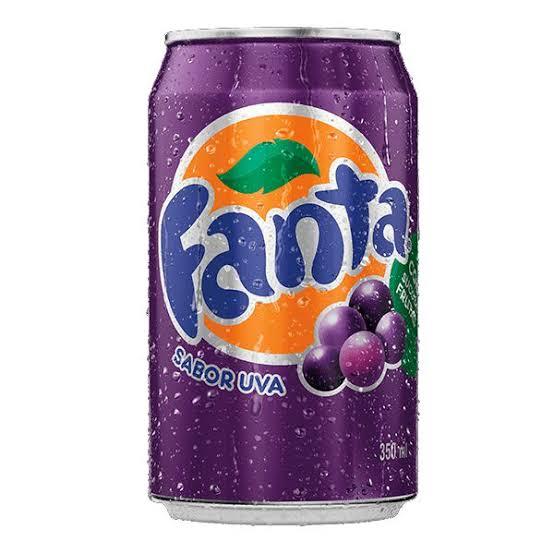 Lata fanta uva