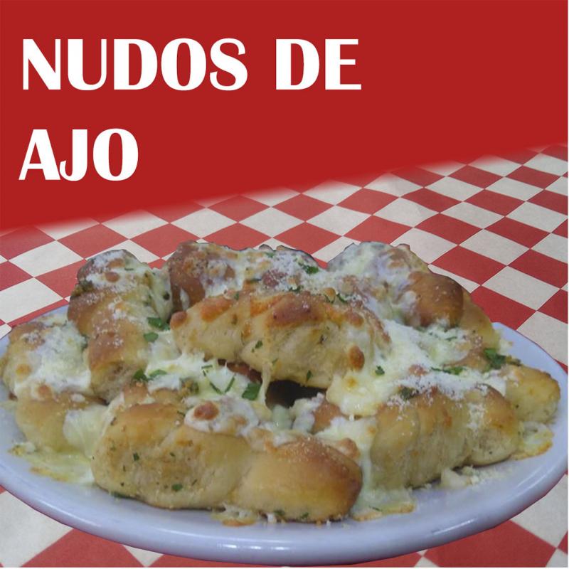 Nudos de ajo con queso