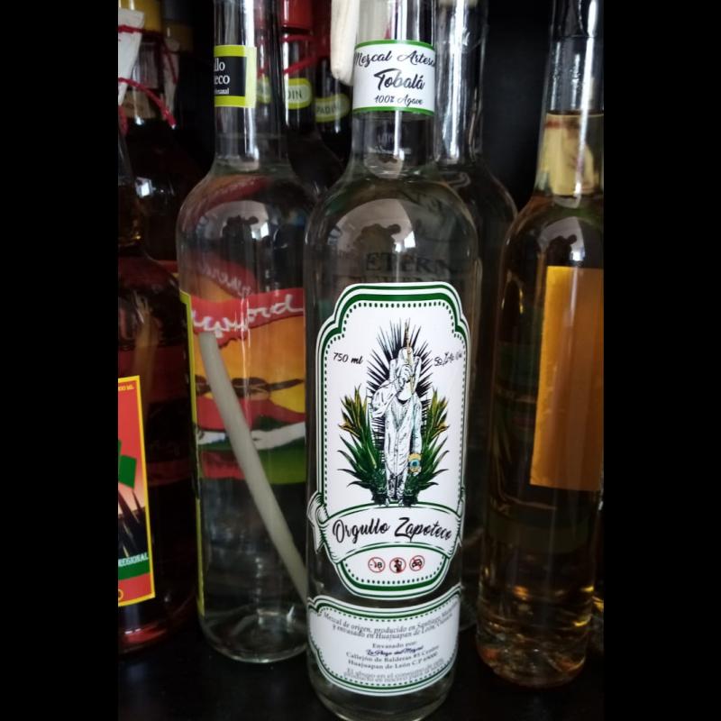 Mezcal Tobalá 750 ml " Orgullo Zapoteco"