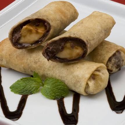 Rolinho Primavera Banana