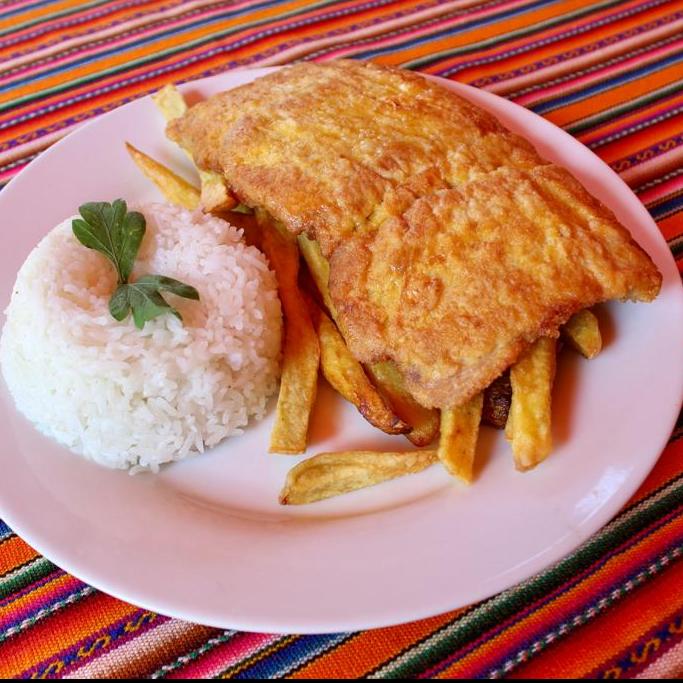 Milanesa de pescado