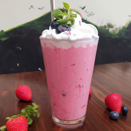 Milkshake de fresa