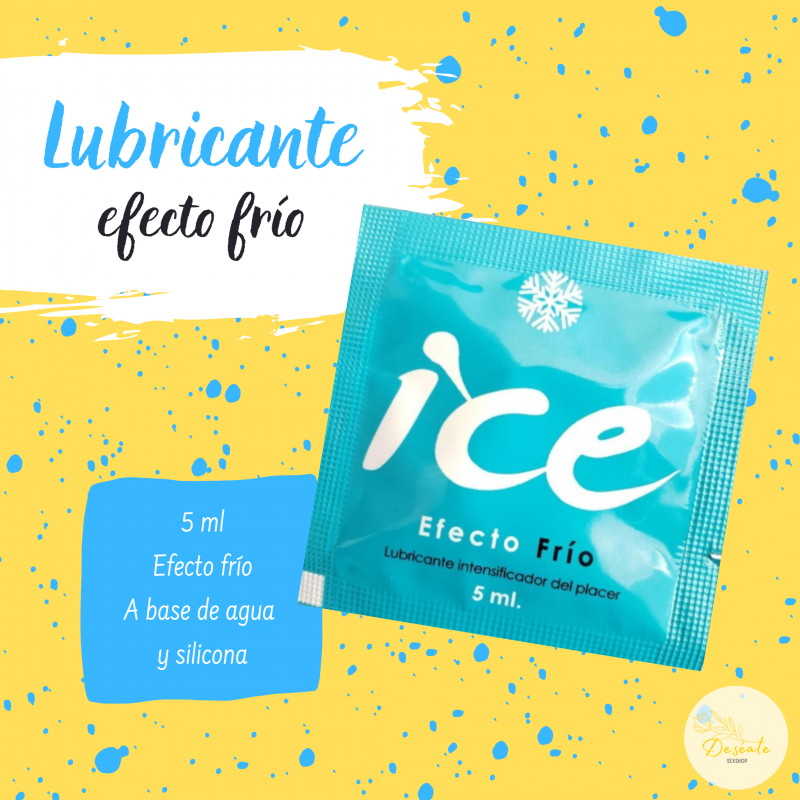 Sachet lubricante ICE efecto frío