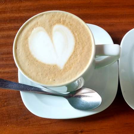 Latte saborizado