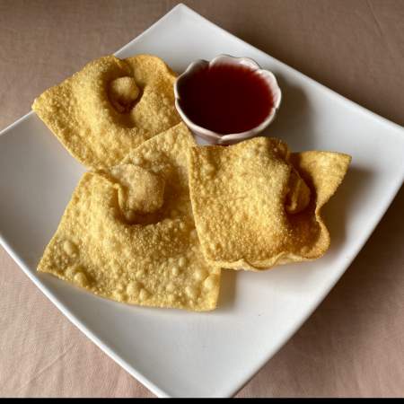1- wantan fritos(3 unidades)