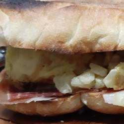 Tortilla de Papa y Jamón