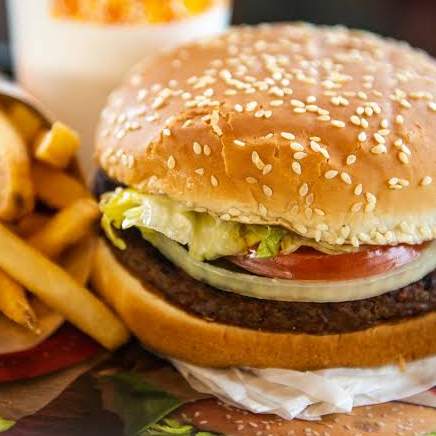 Fussion burger C/papas