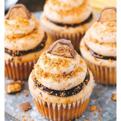 Cupcakes de Nuez