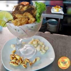 Leche de Tigre Especial con Mariscos