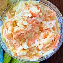 Ensalada de col con zanahoria
