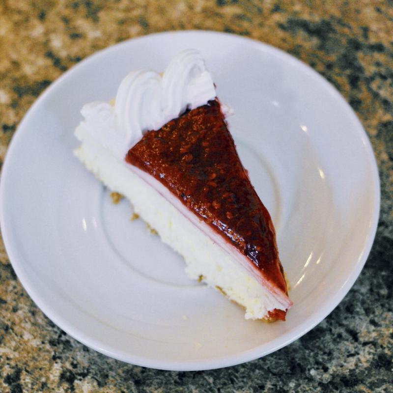 CHESSCAKE DE FRAMBUESA