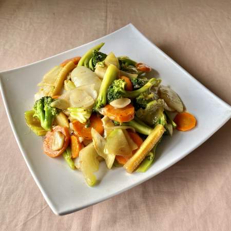 101- Verduras China En Salsa Ostion