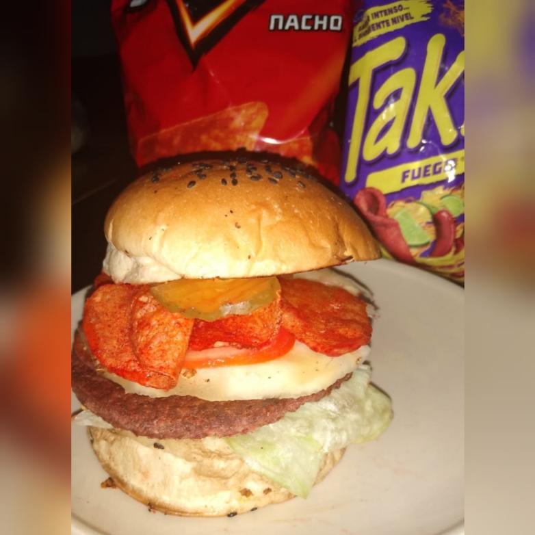 Hamburguesa Hawaiana