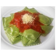 Raviolli Massa Verde Espinafre com Ricota