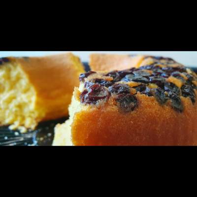 Torta Naranja y uva pasa, porción reserva 24h