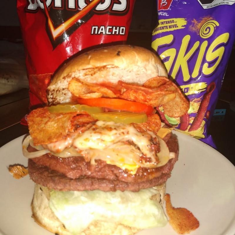 Hamburguesa La Contenta