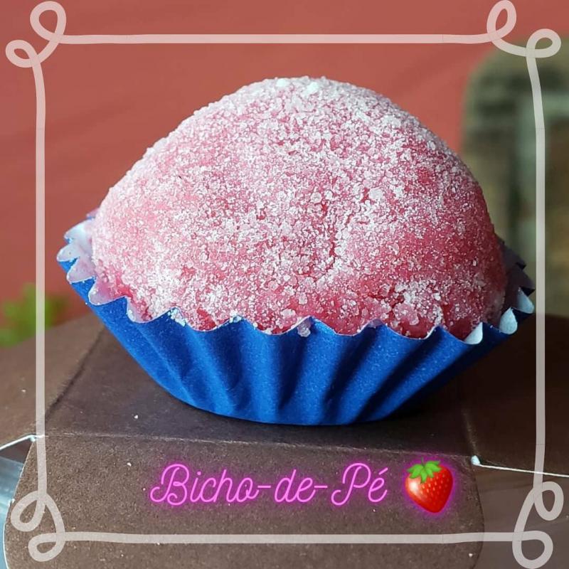 Bicho de pé (Morango 10 un)