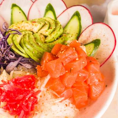 Poke Salmón