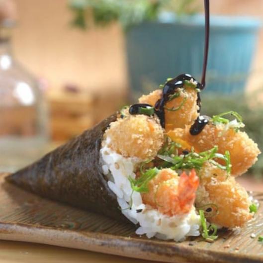 Temaki Camarão Empanado