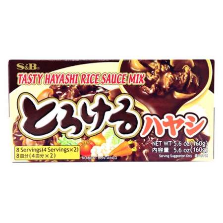 S&B TASTY HAYASHI SAUCE 5.6 OZ.